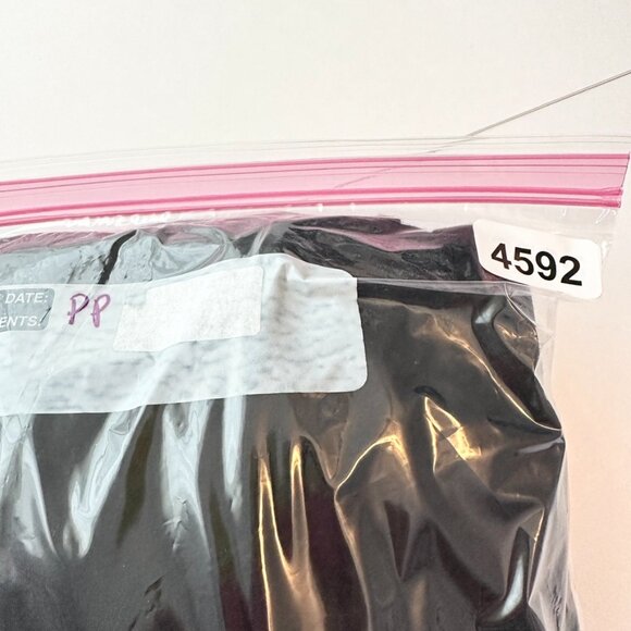 NBD Dress Womens Small Black Cut Out Solid Long Sleeve Asymmetrical Mini - Picture 11 of 11